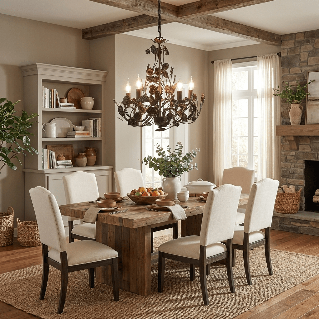 Black Wrought Iron Chandelier — Chandelier | Maison Monashee — view 5