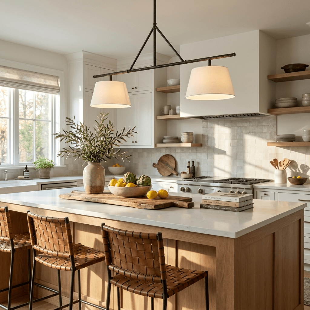 Linear Island Pendant Light — Pendant Light | Maison Monashee — view 2