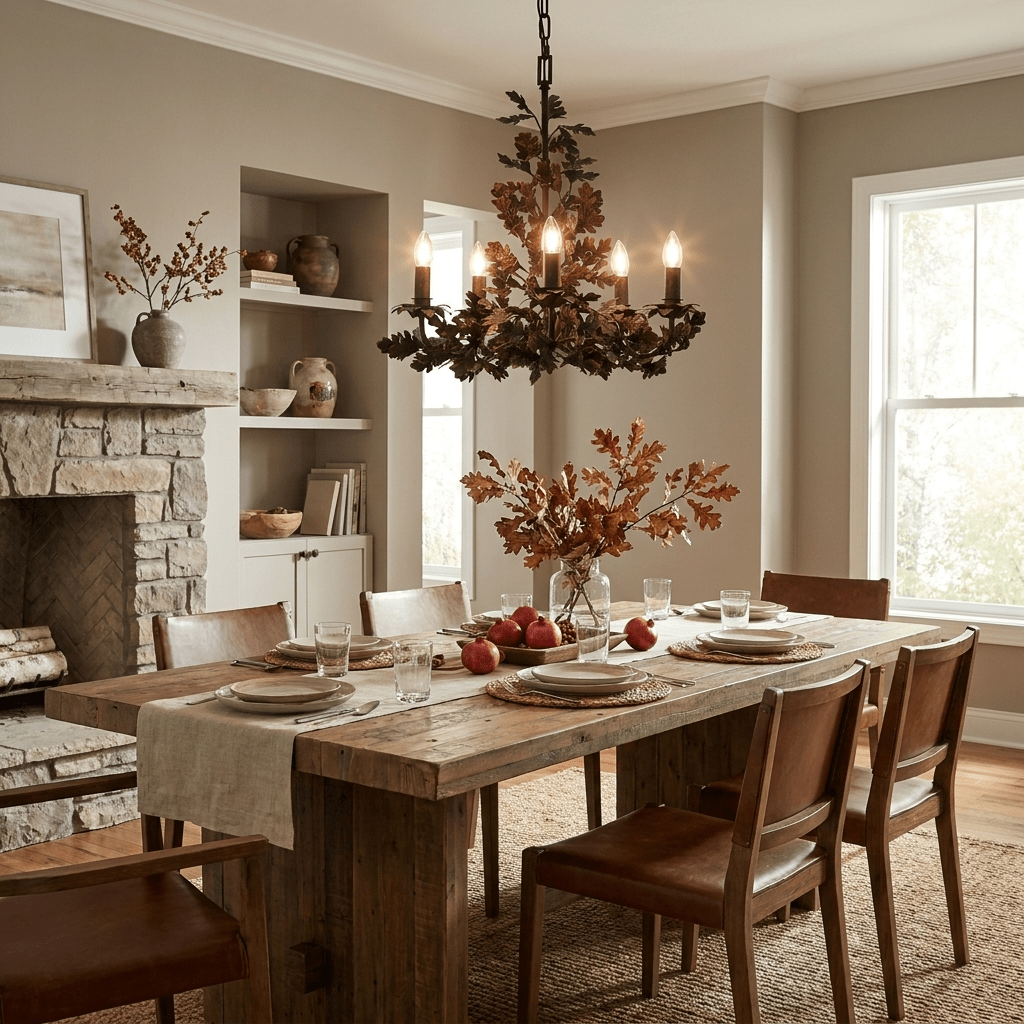 Black Leaf Chandelier — Chandelier | Maison Monashee — view 2