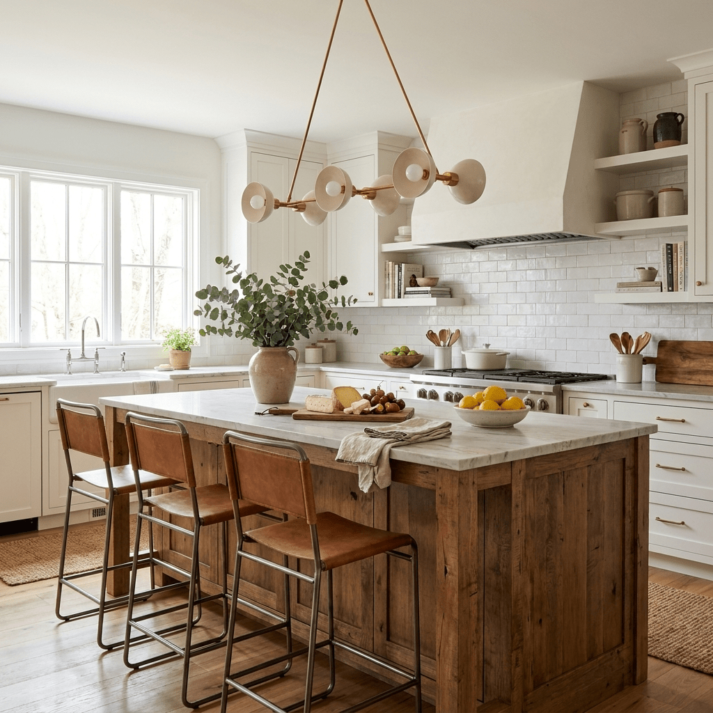 Minimalist Linear Chandelier — Chandelier | Maison Monashee — view 4