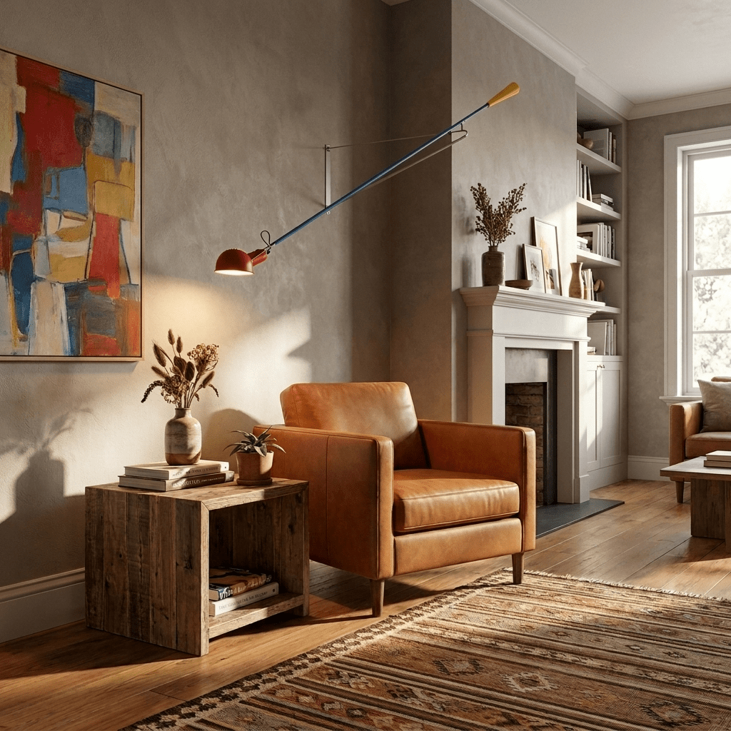 Black Swing-Arm Wall Light — Wall Sconce | Maison Monashee — view 3