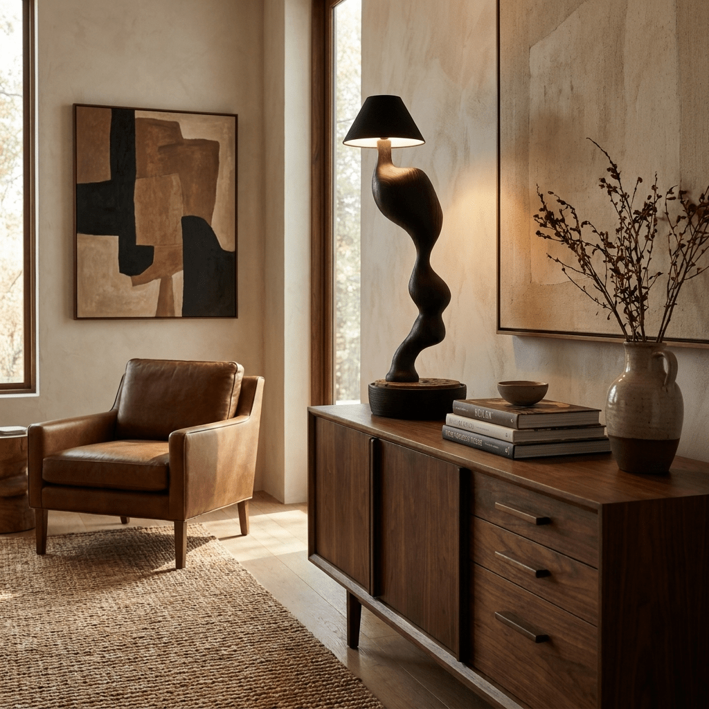 Cordless Mushroom Table Lamp — Table Lamp | Maison Monashee — view 3