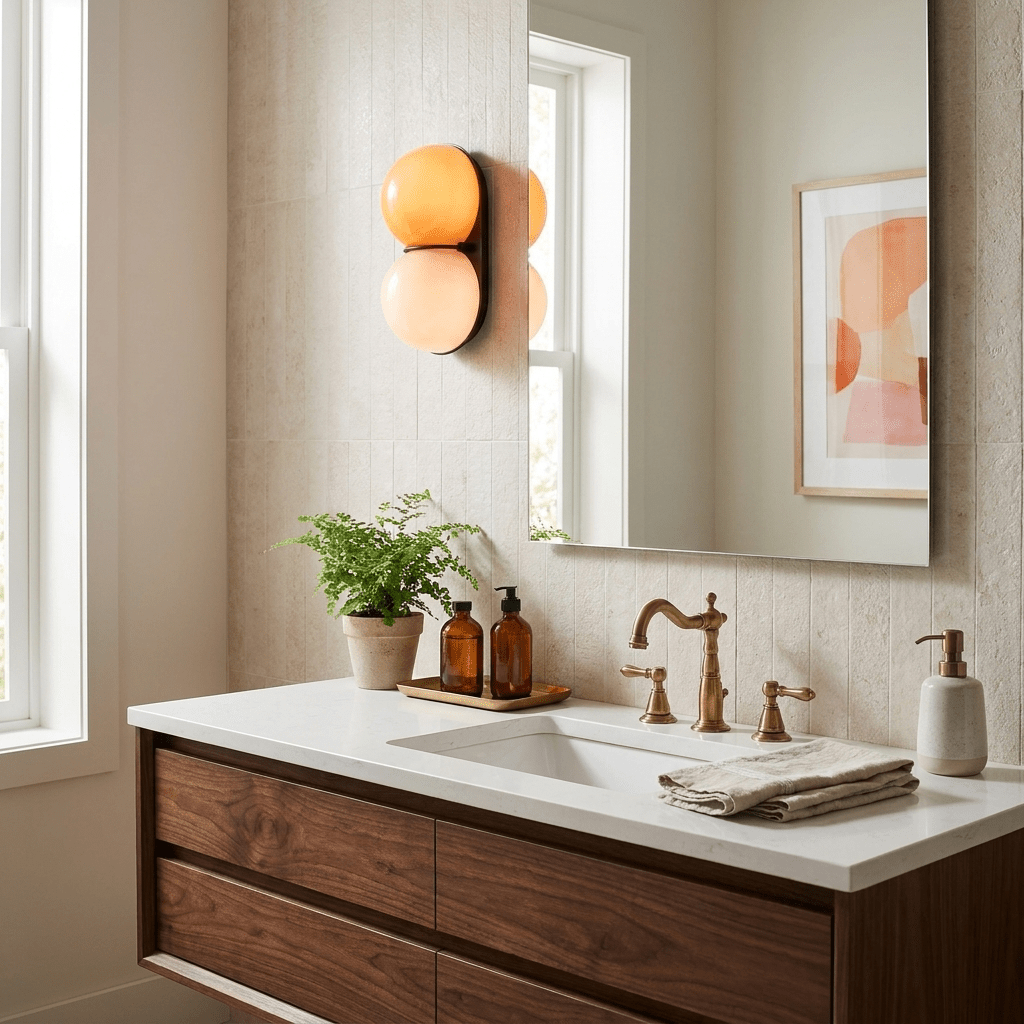 Glass Wall Sconce — Wall Sconce | Maison Monashee — view 3