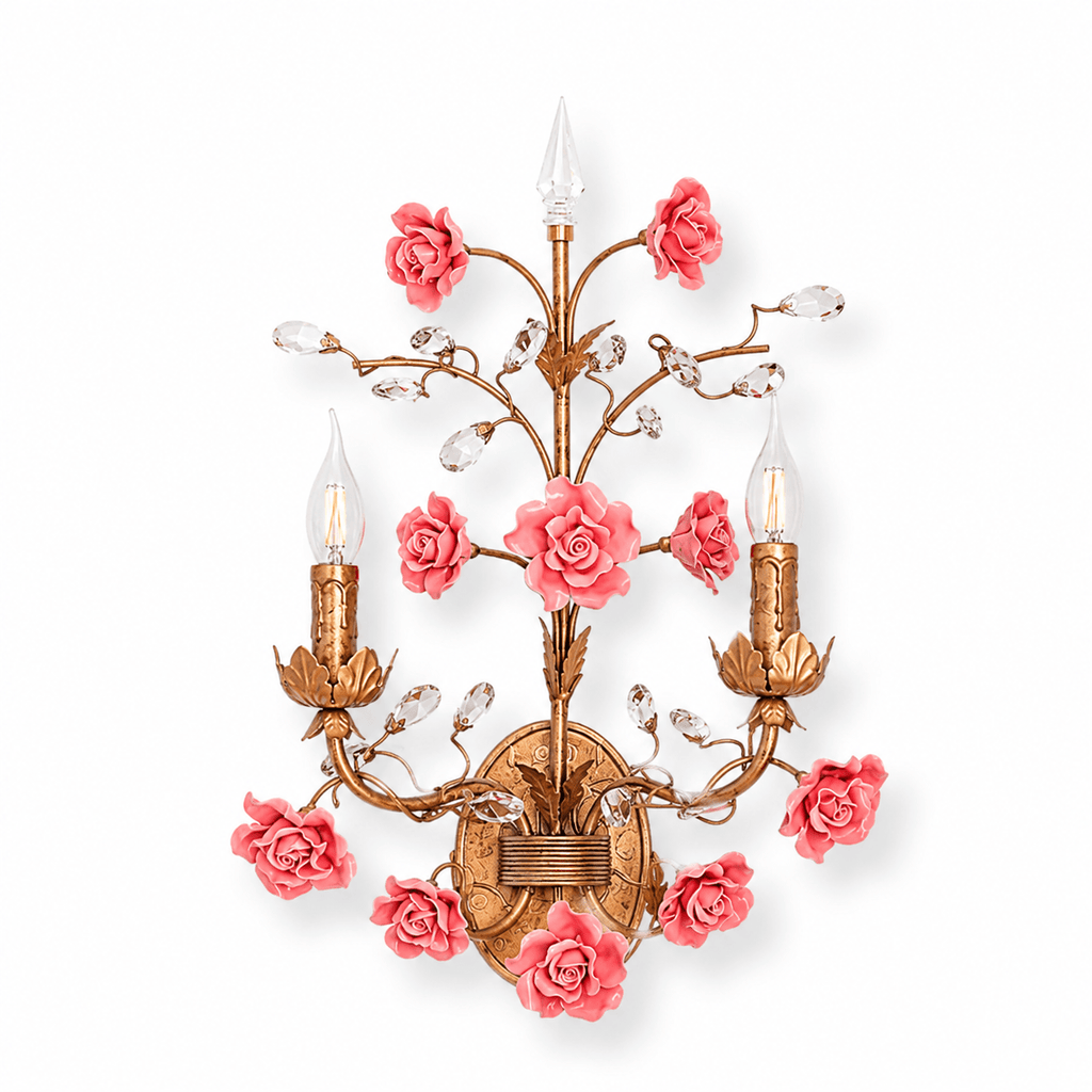 Floral Wall Light — Wall Sconce | Maison Monashee — view 10