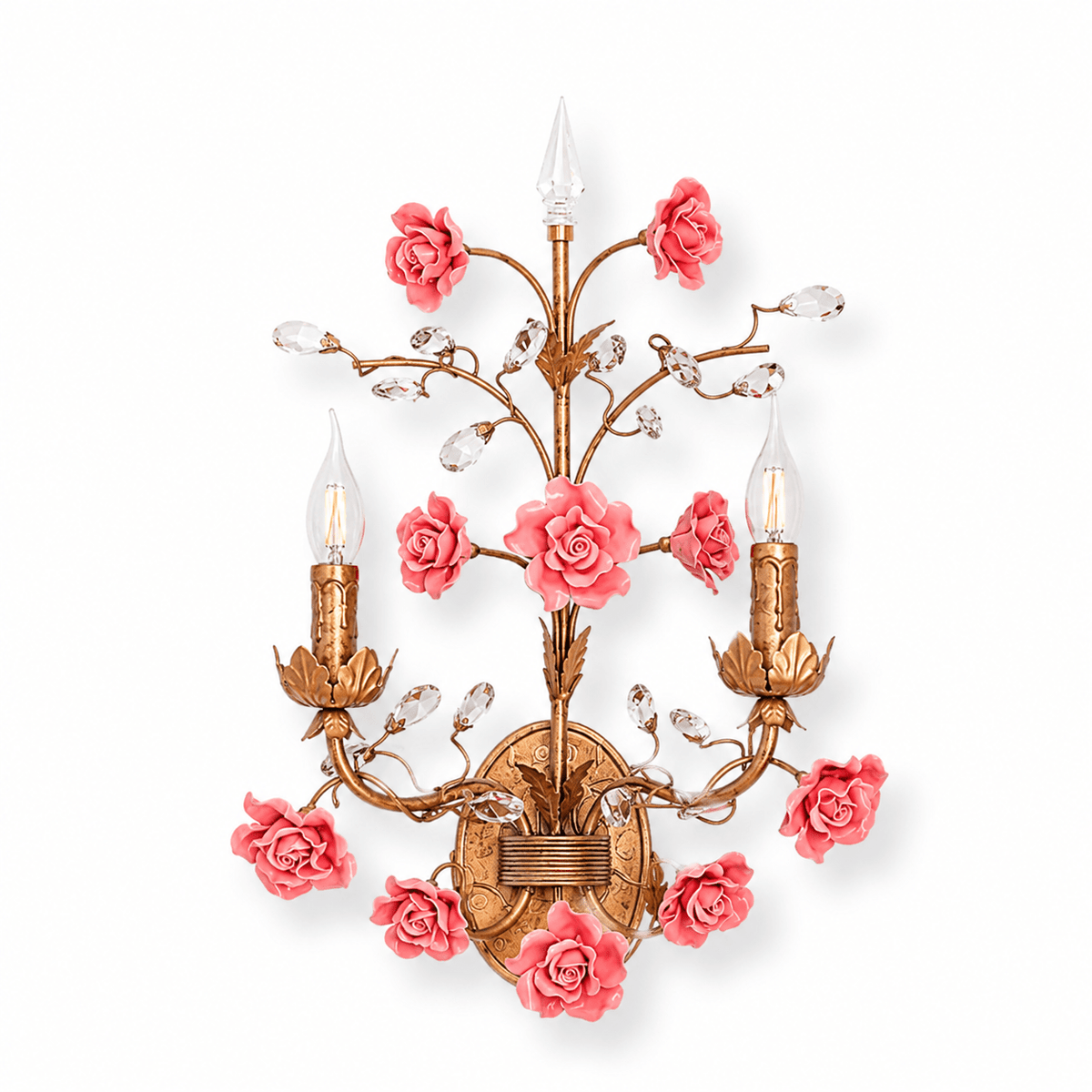 Floral Wall Light — Wall Sconce | Maison Monashee — view 10