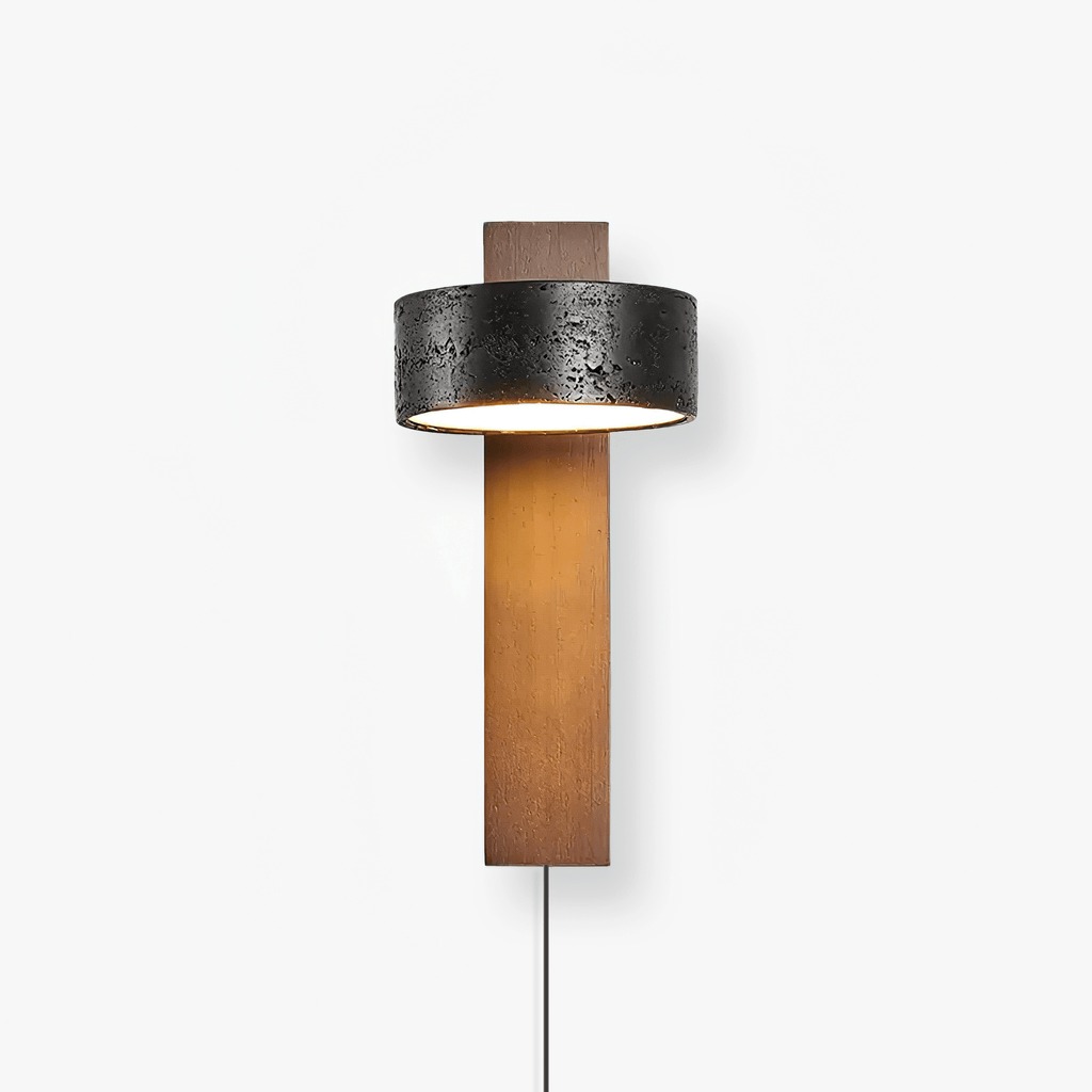 Black Wall Sconce with Switch — Wall Sconce | Maison Monashee