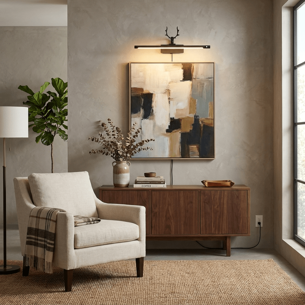 Gold Plug-In Wall Light — Wall Sconce | Maison Monashee — view 3