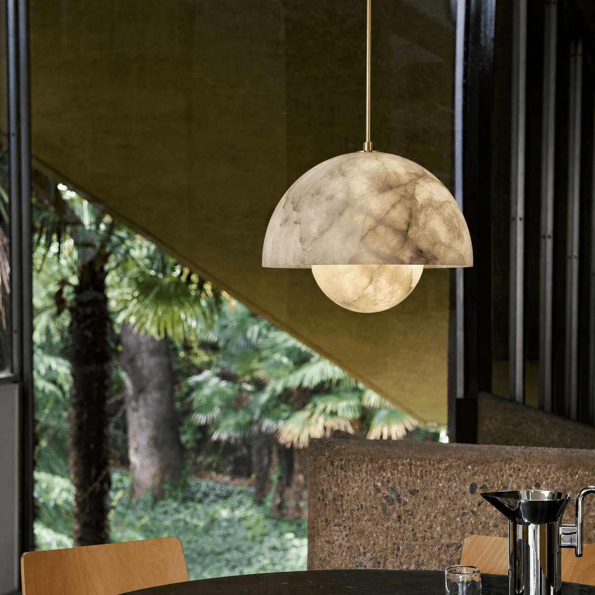 Small Globe Pendant Light — Pendant Light | Maison Monashee — view 3