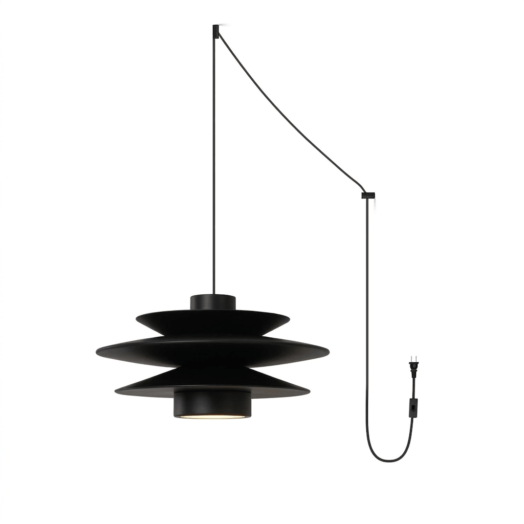 Wood Pendant Light Plug-In — Pendant Light | Maison Monashee — view 31