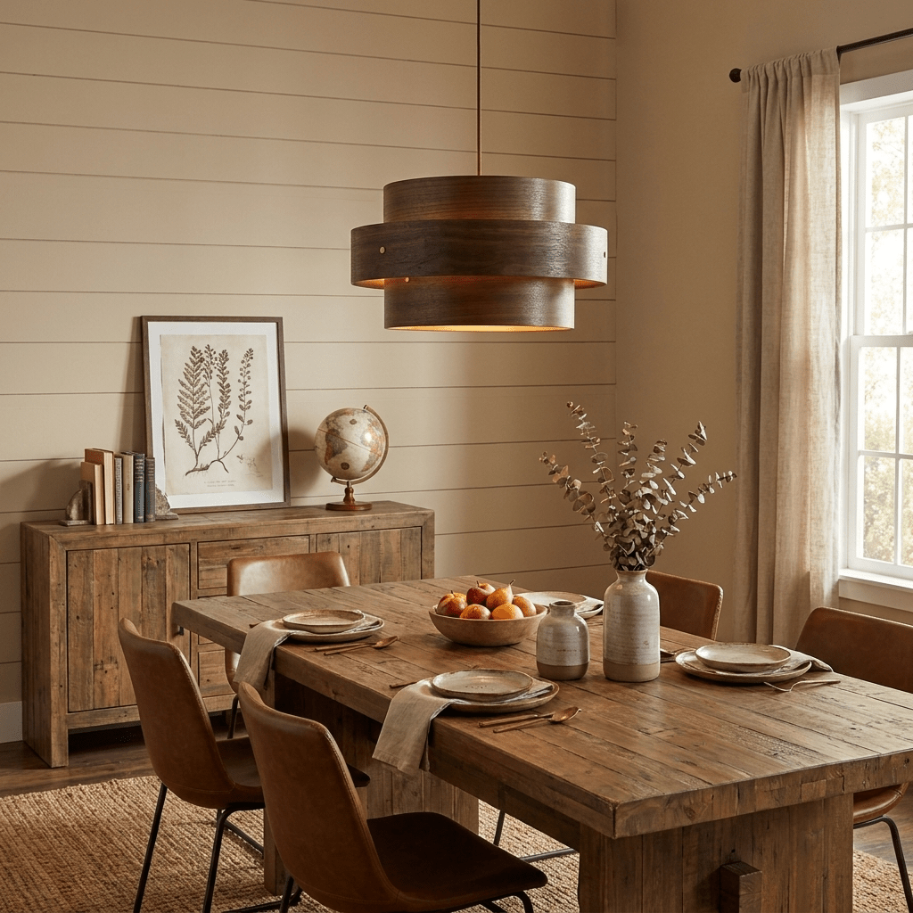 Japandi Kitchen Island Lighting — Pendant Light | Maison Monashee — view 8