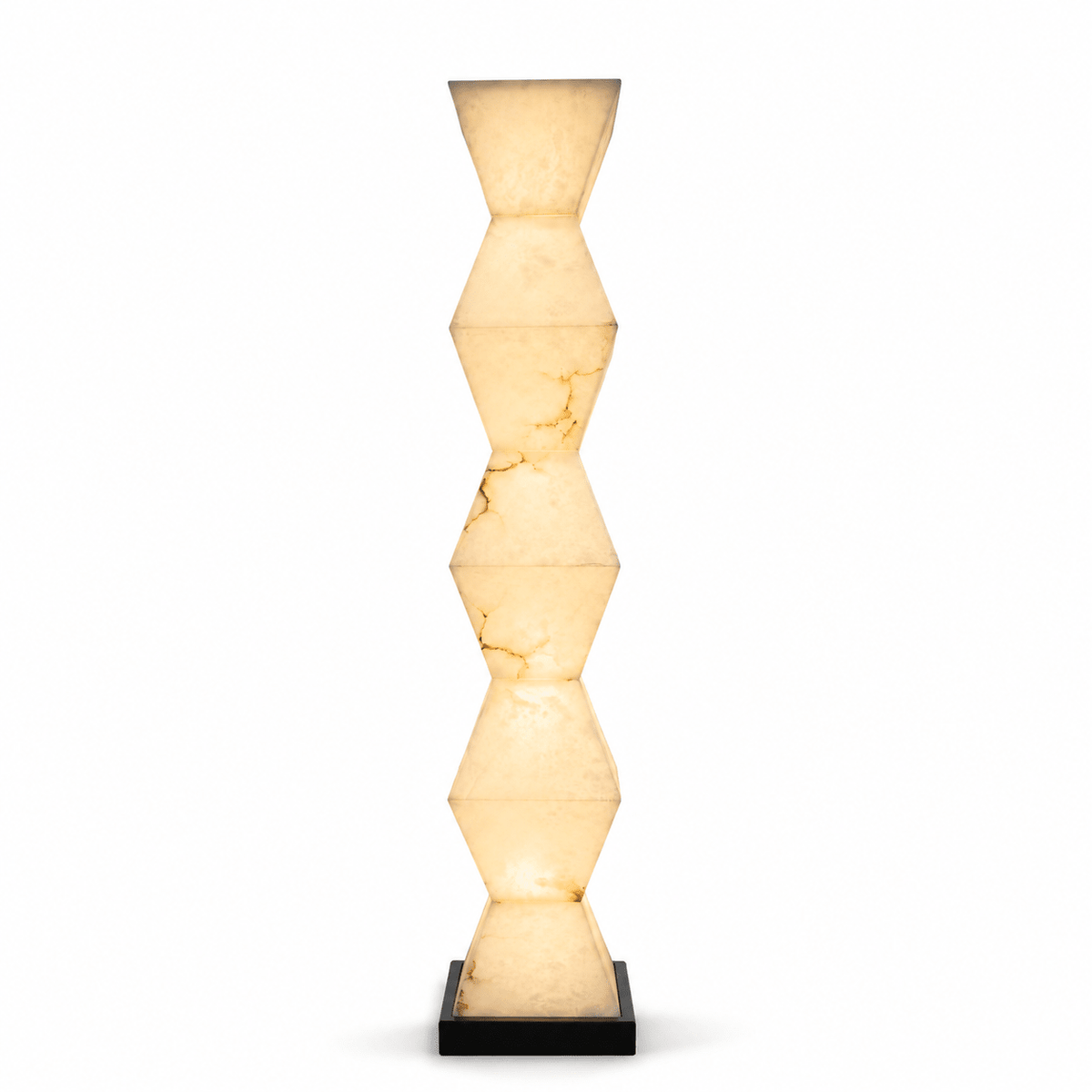 Stacked Stone Floor Lamp — Floor Lamp | Maison Monashee — view 6