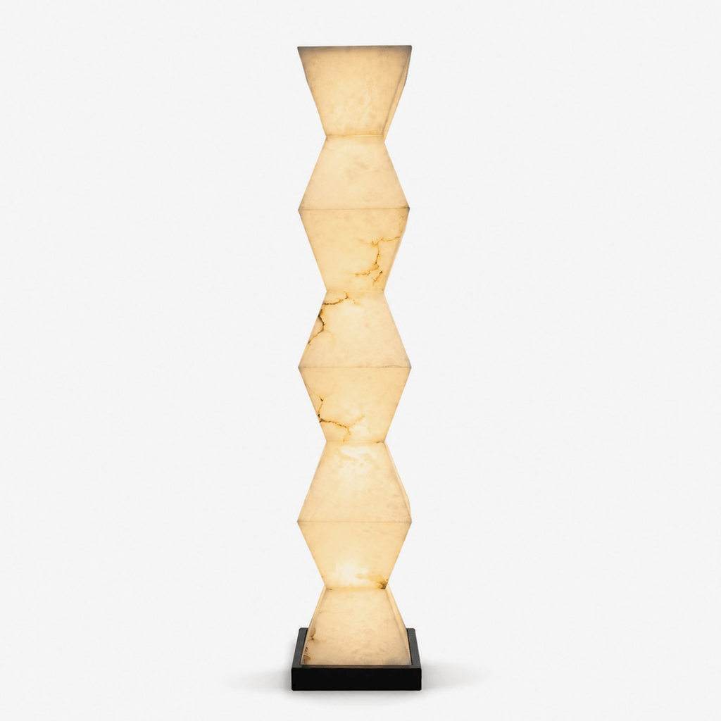 Stacked Stone Floor Lamp — Floor Lamp | Maison Monashee