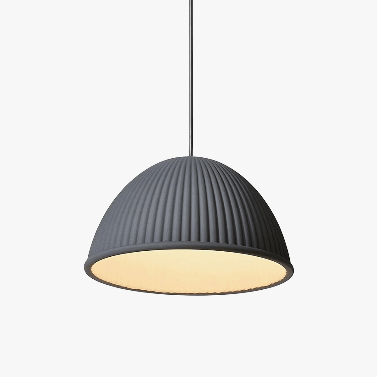 Red Dome Pendant Light — Pendant Light | Maison Monashee
