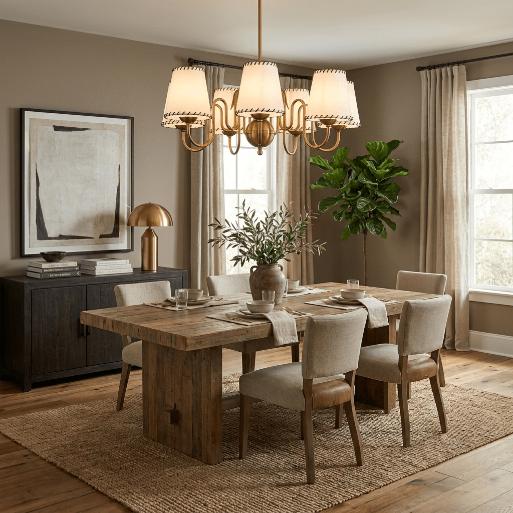 Scalloped Chandelier — Chandelier | Maison Monashee — view 5