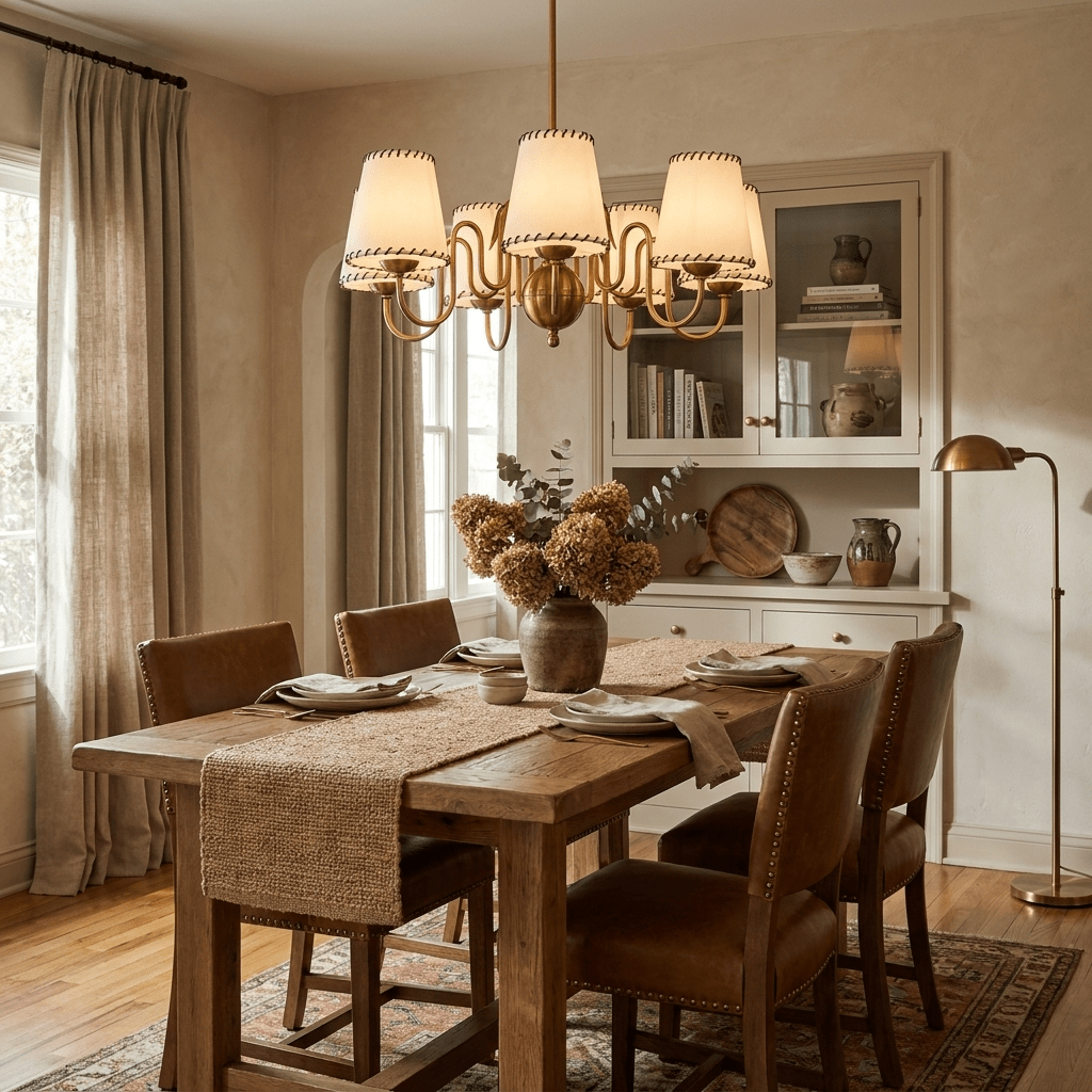 Scalloped Chandelier — Chandelier | Maison Monashee — view 2