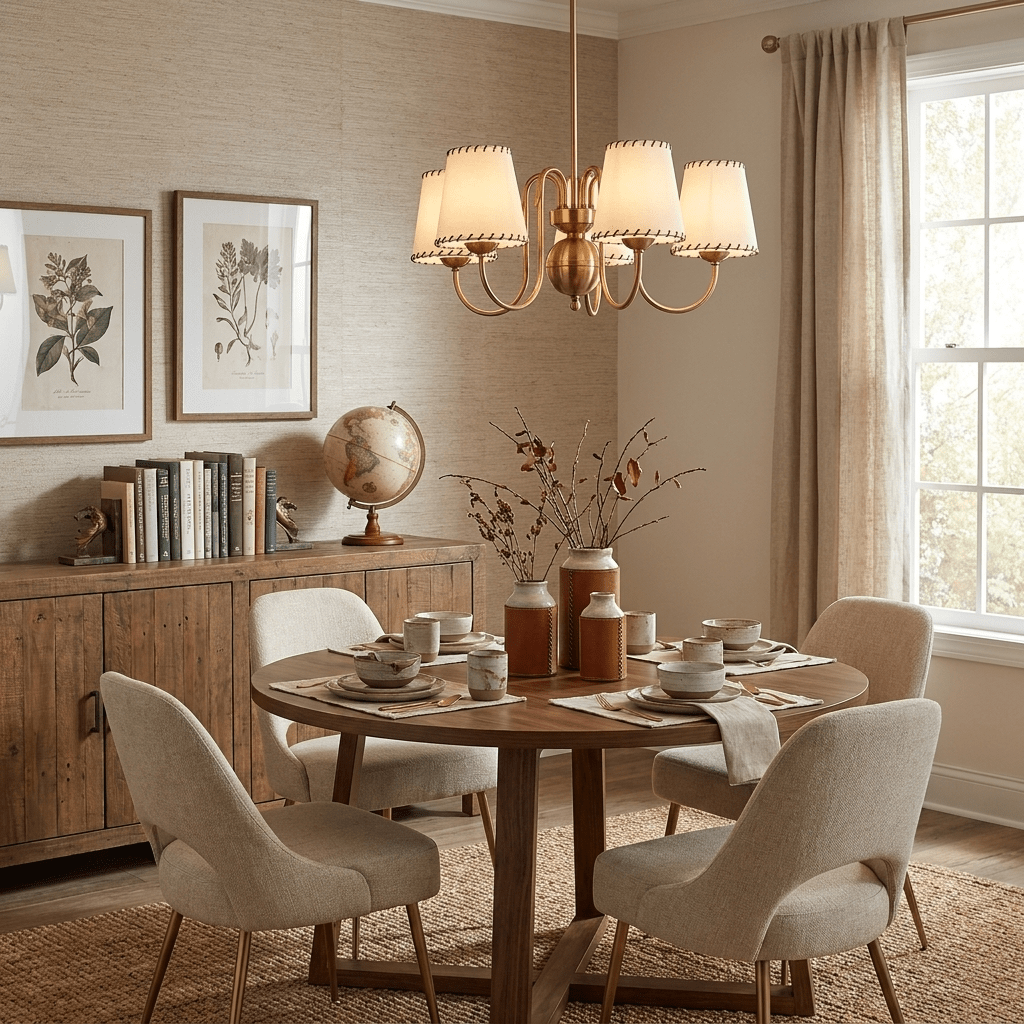 Scalloped Chandelier — Chandelier | Maison Monashee — view 3
