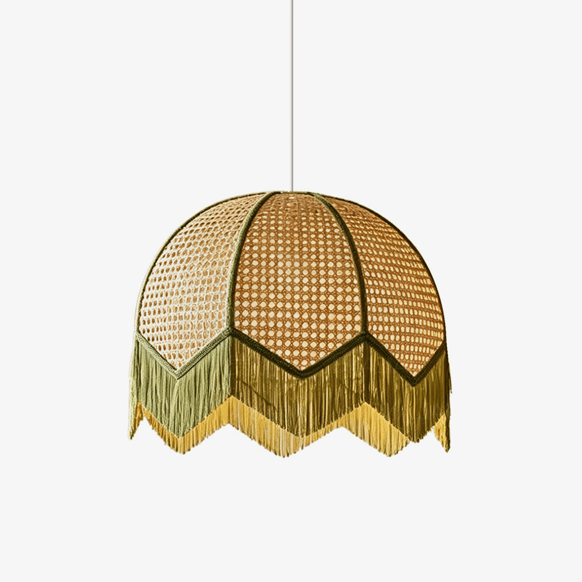 Woven Dome Pendant Light — Pendant Light | Maison Monashee