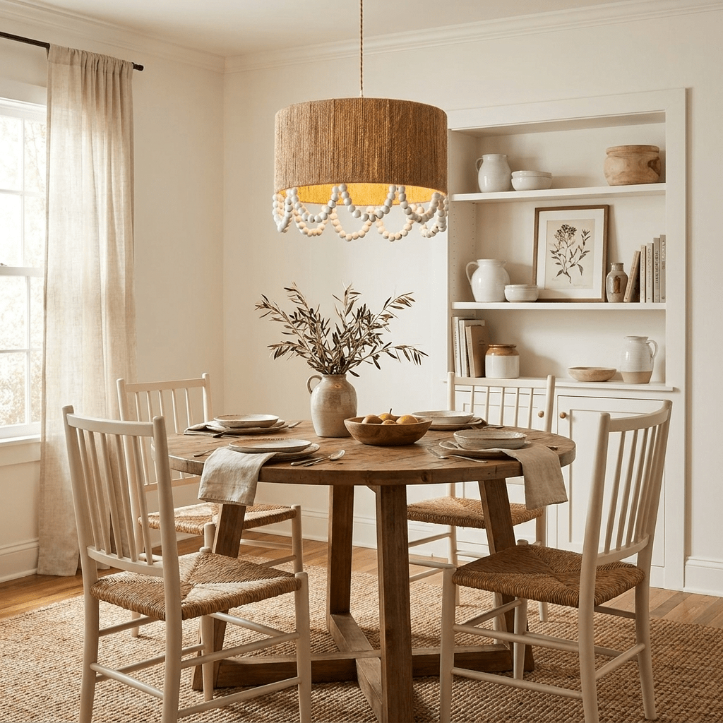 Drum Pendant Lighting Fixture — Pendant Light | Maison Monashee — view 2