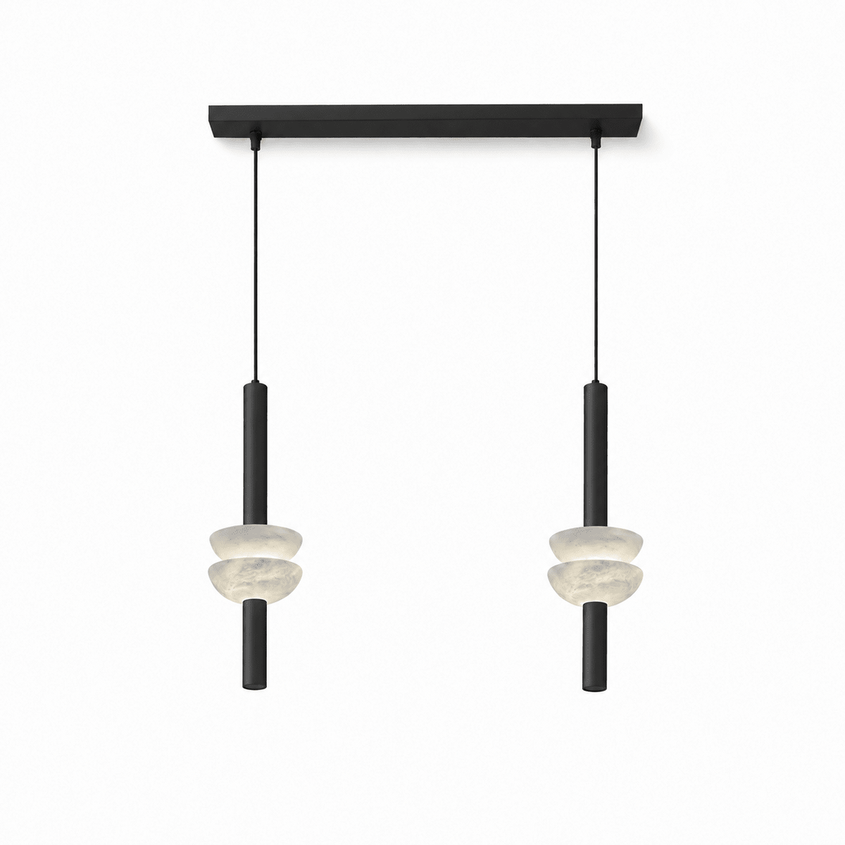 Black Over Island Lighting — Pendant Light | Maison Monashee — view 7