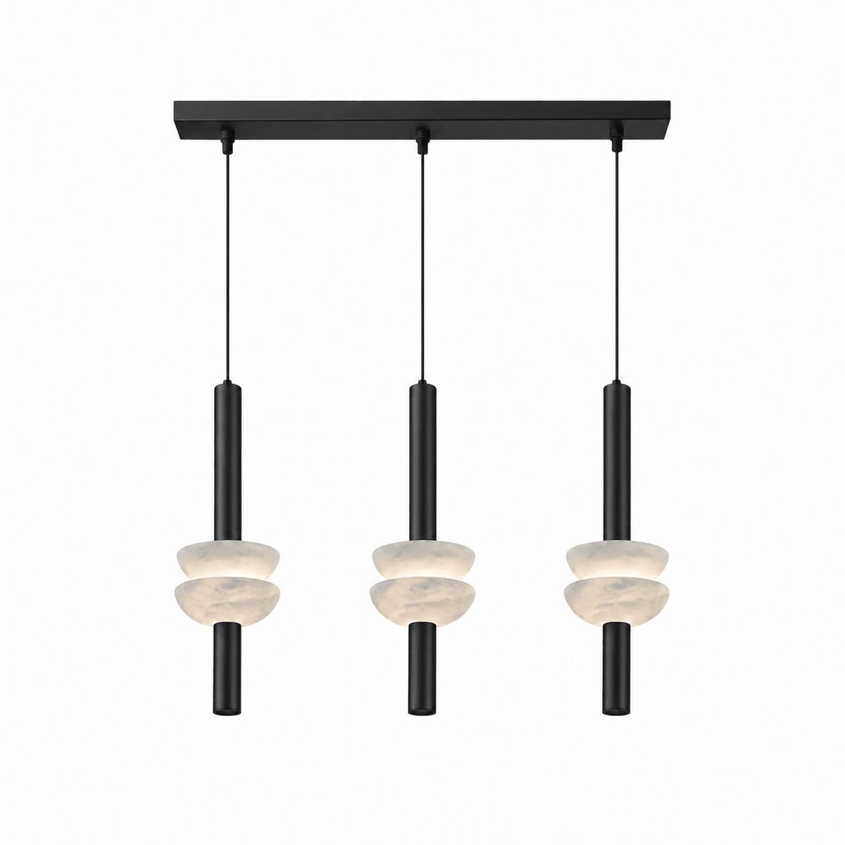 Black Over Island Lighting — Pendant Light | Maison Monashee — view 15