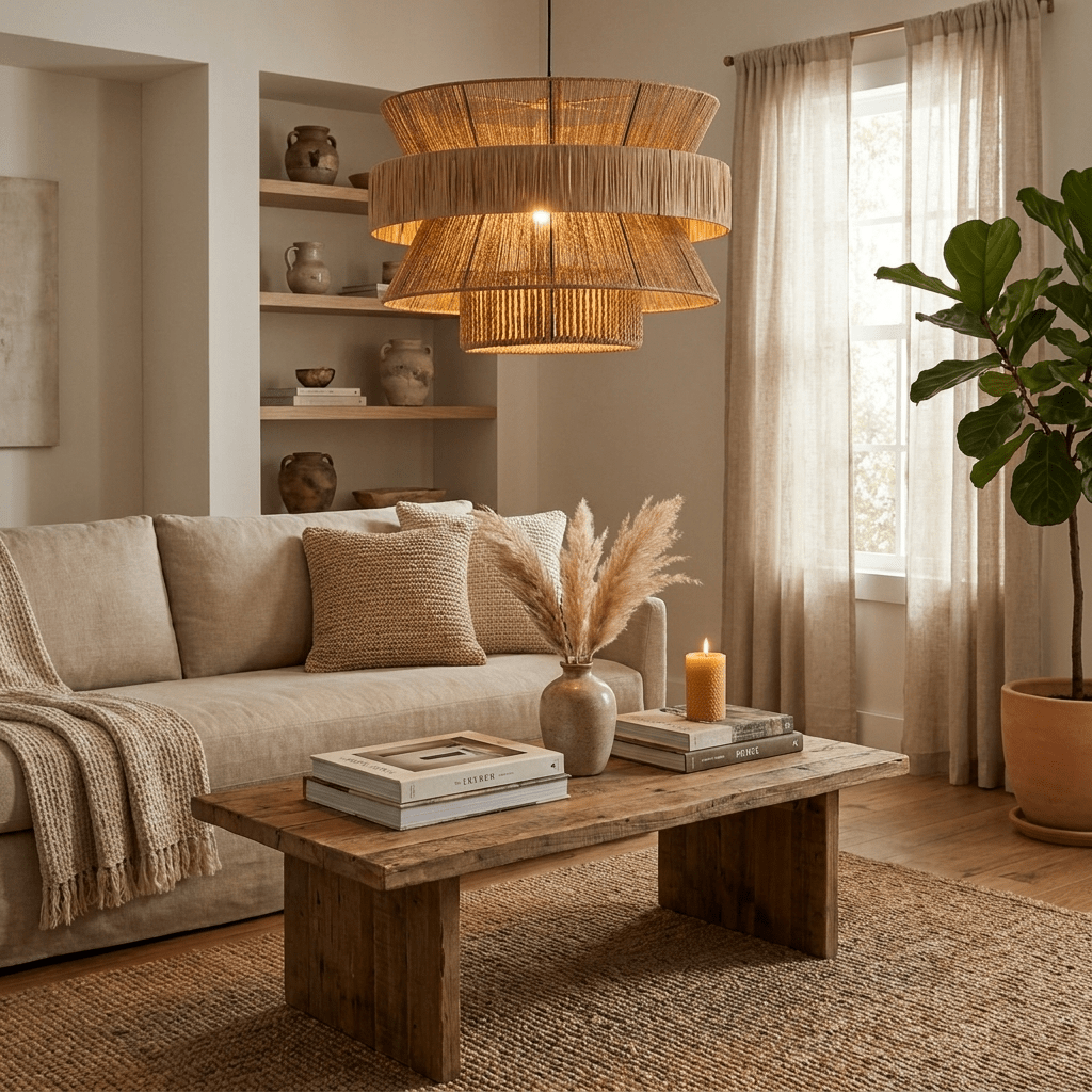 Hanging Rope Pendant Light — Pendant Light | Maison Monashee — view 8