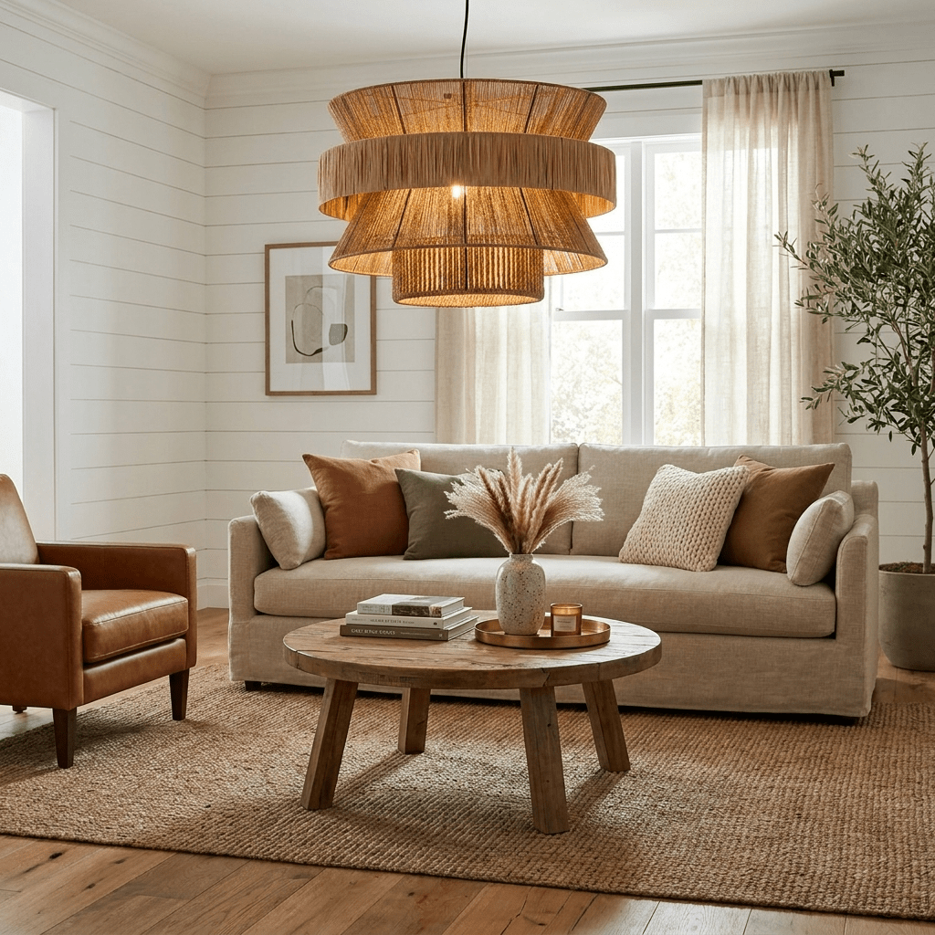 Hanging Rope Pendant Light — Pendant Light | Maison Monashee — view 9