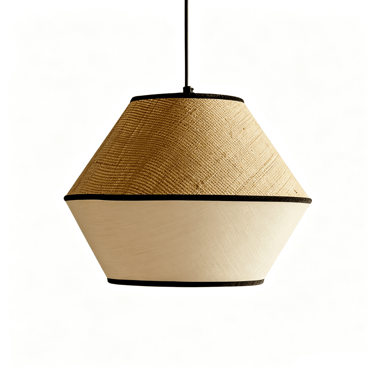 Small Fabric Pendant Light — Pendant Light | Maison Monashee — view 10