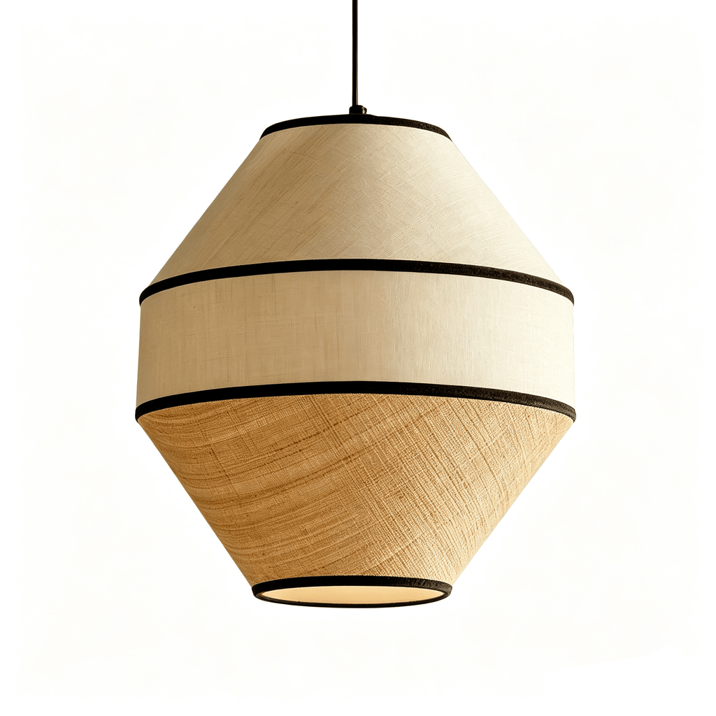 Small Fabric Pendant Light — Pendant Light | Maison Monashee — view 11