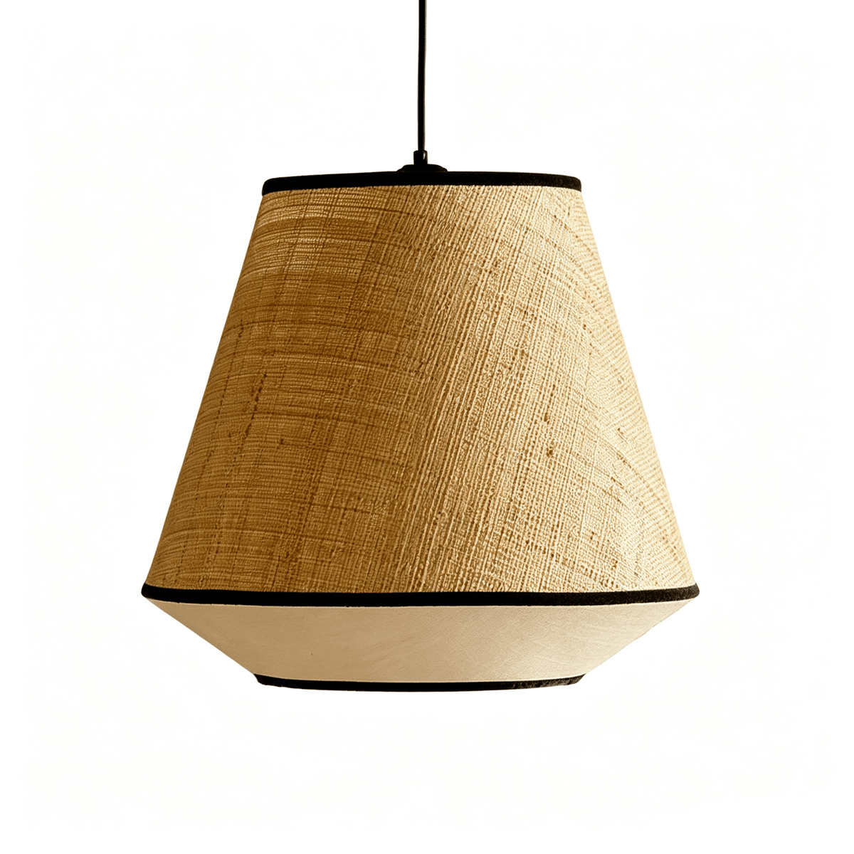 Small Fabric Pendant Light — Pendant Light | Maison Monashee — view 13