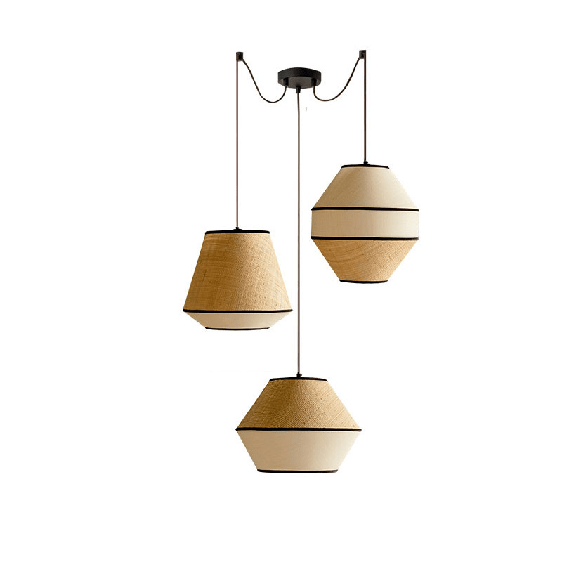 Small Fabric Pendant Light — Pendant Light | Maison Monashee — view 16