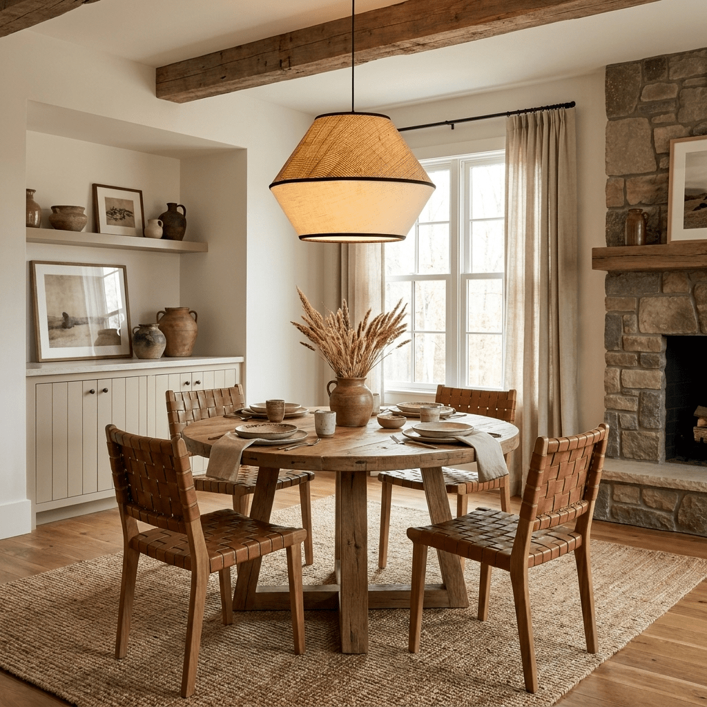 Small Fabric Pendant Light — Pendant Light | Maison Monashee — view 5