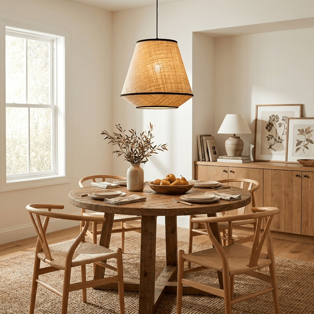 Small Fabric Pendant Light — Pendant Light | Maison Monashee — view 2