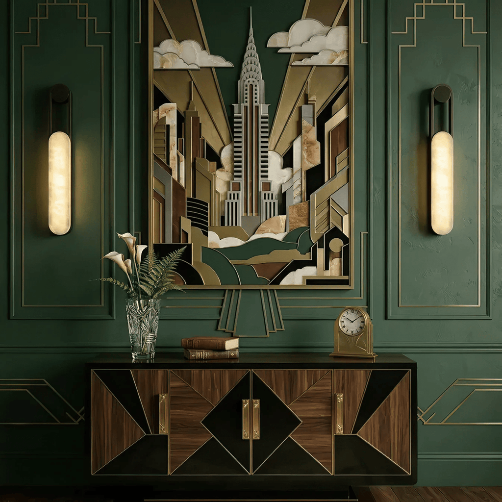 Alabaster Sconce Light — Wall Sconce | Maison Monashee — view 13