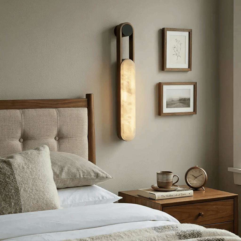 Alabaster Sconce Light — Wall Sconce | Maison Monashee — view 3