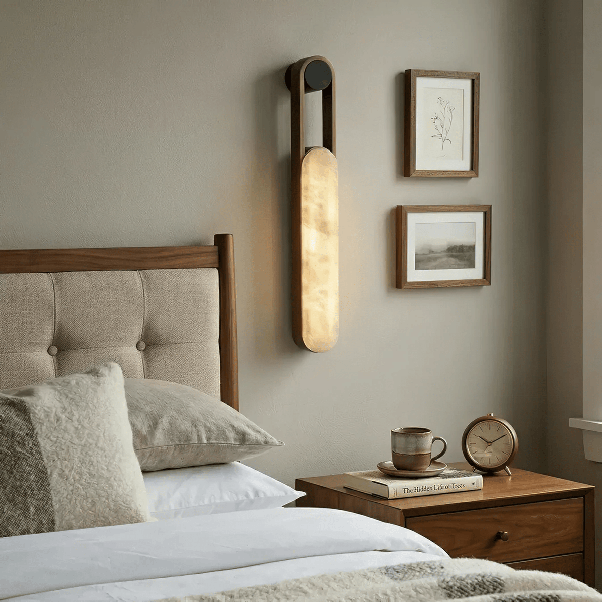Alabaster Sconce Light — Wall Sconce | Maison Monashee — view 3