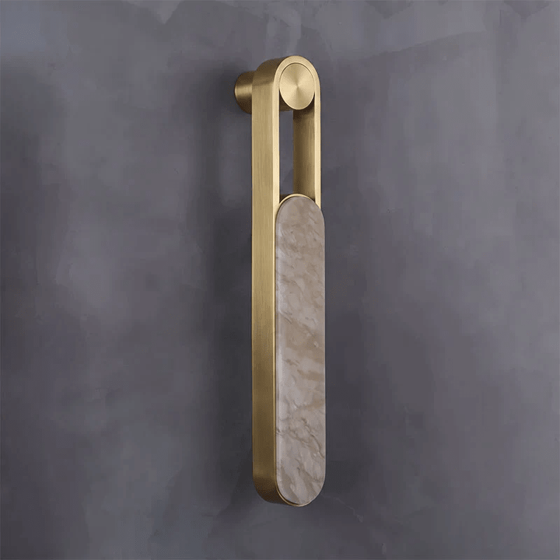Alabaster Sconce Light — Wall Sconce | Maison Monashee — view 17