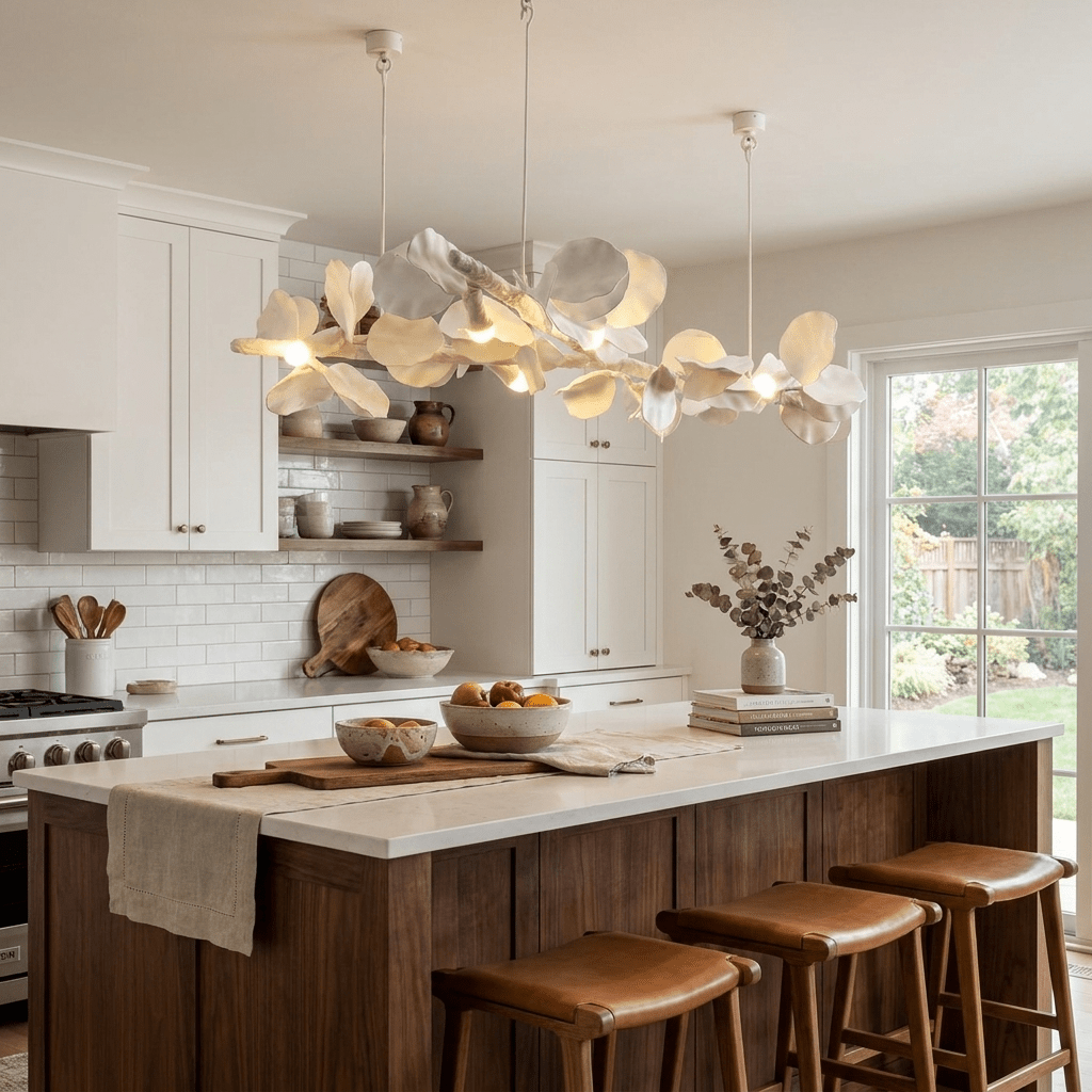 White Branch Chandelier — Chandelier | Maison Monashee — view 2