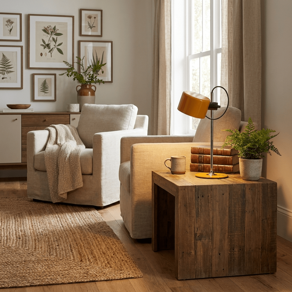 Retro Metal Table Lamp — Table Lamp | Maison Monashee — view 6