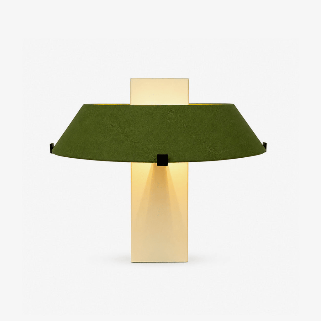 Green Lampshade Table Lamp — Table Lamp | Maison Monashee