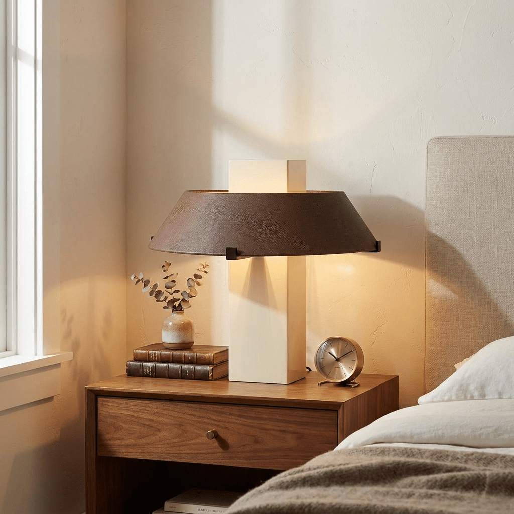 Green Lampshade Table Lamp — Table Lamp | Maison Monashee — view 17