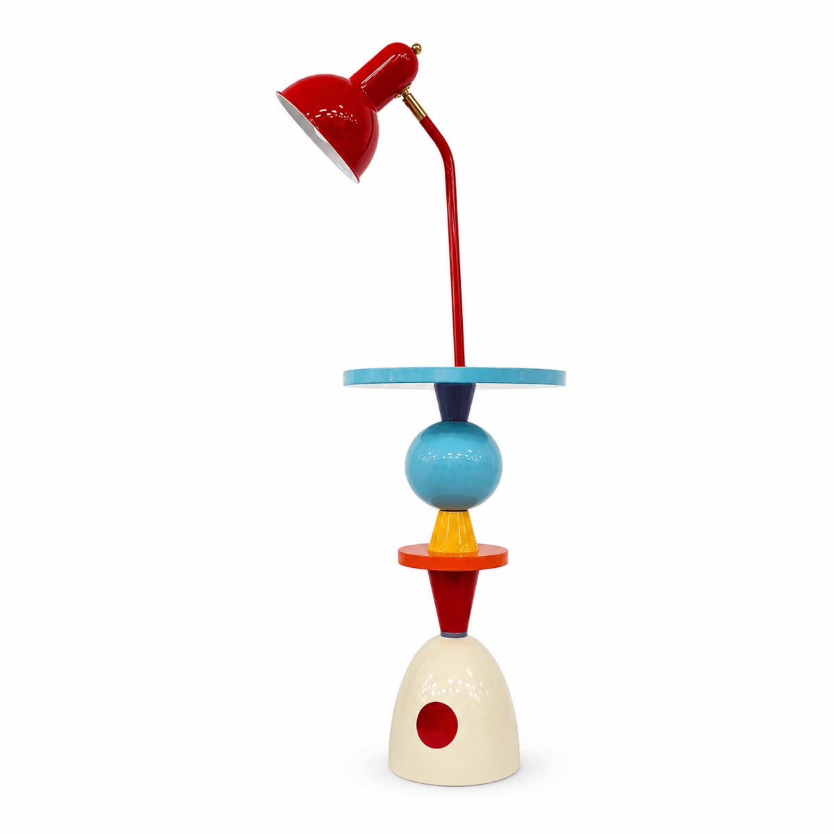 Modern Floor Lamp with Table — Floor Lamp | Maison Monashee — view 24