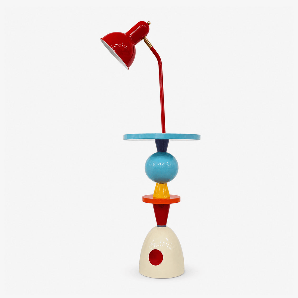 Modern Floor Lamp with Table — Floor Lamp | Maison Monashee