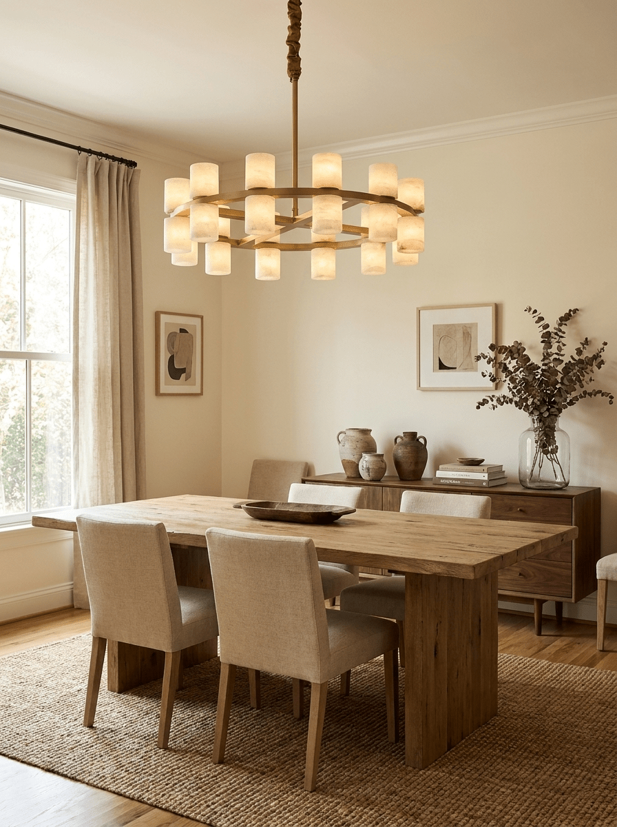 2 Tier Ring Chandelier — Chandelier | Maison Monashee — view 4