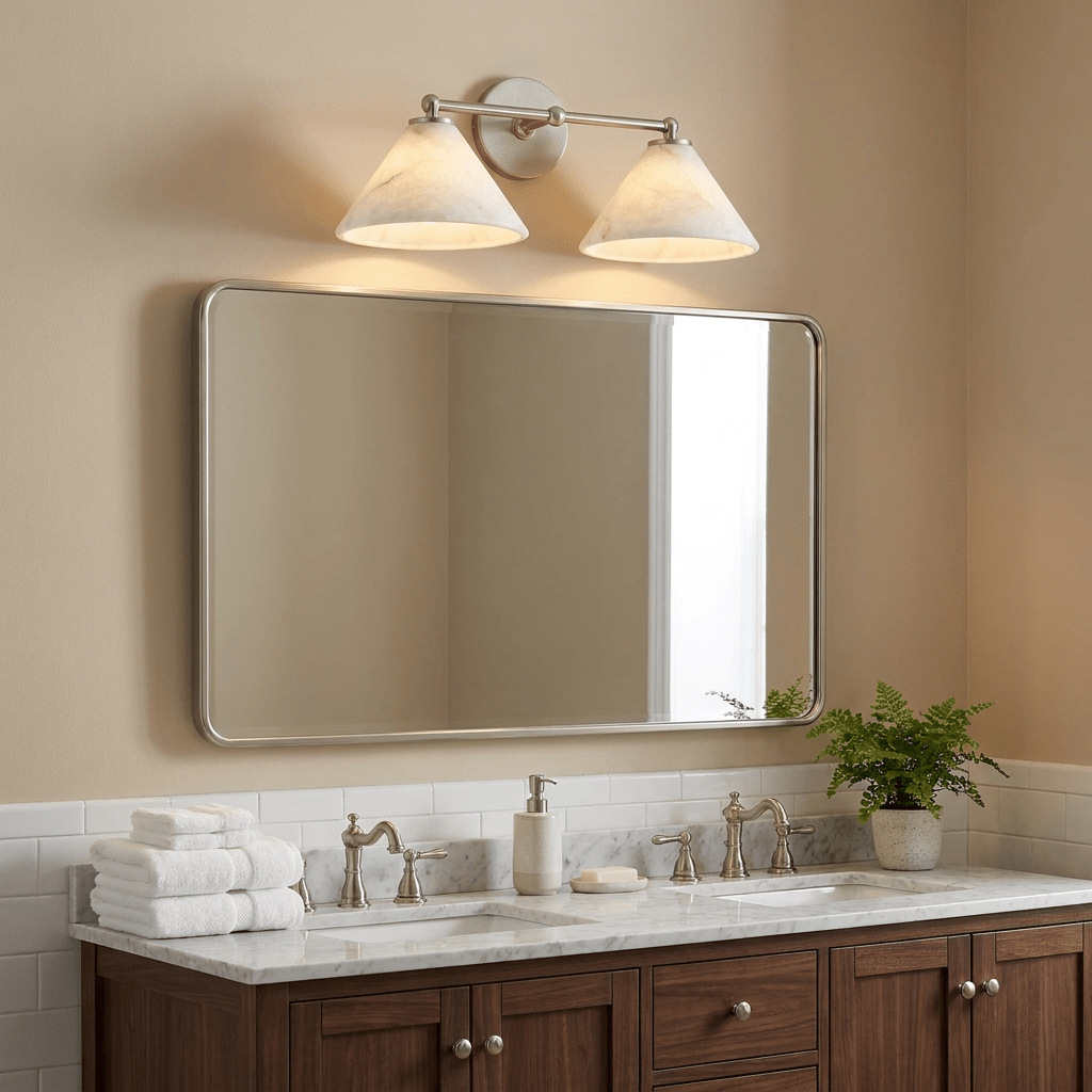 Double Cone Wall Light — Wall Sconce | Maison Monashee — view 4