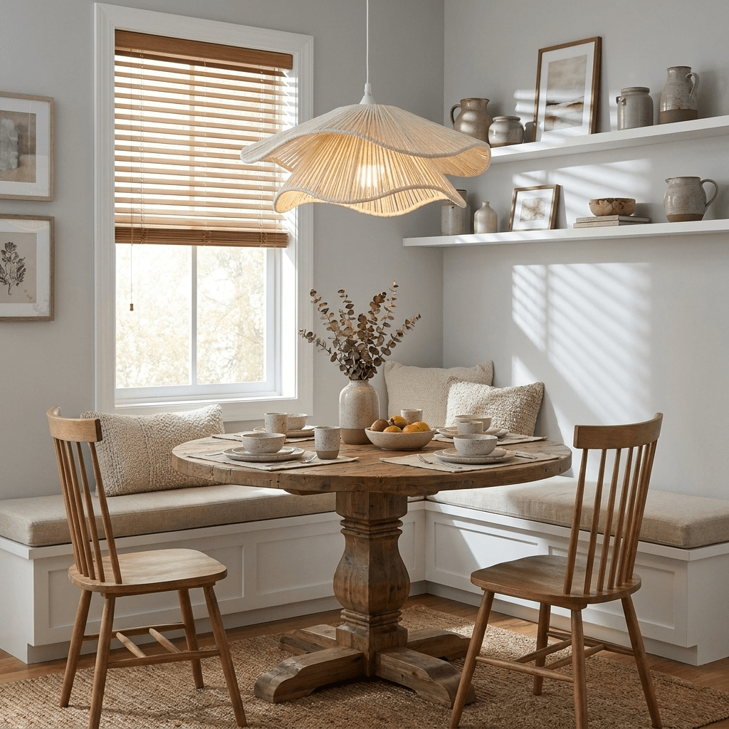 White Rope Pendant Light — Pendant Light | Maison Monashee — view 11