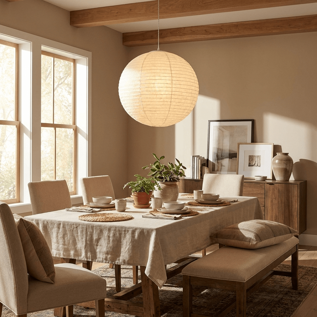 Woven Globe Pendant Light — Pendant Light | Maison Monashee — view 4