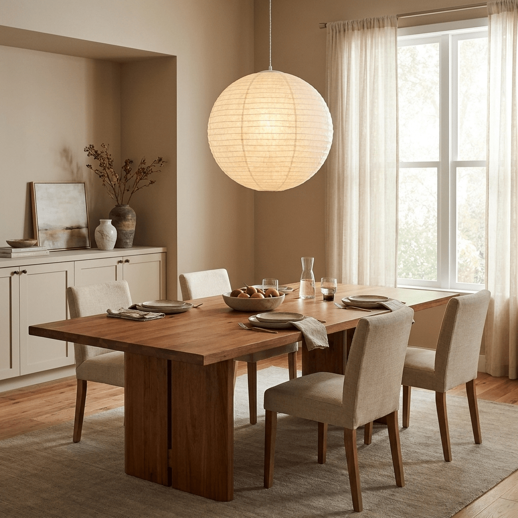 Woven Globe Pendant Light — Pendant Light | Maison Monashee — view 2