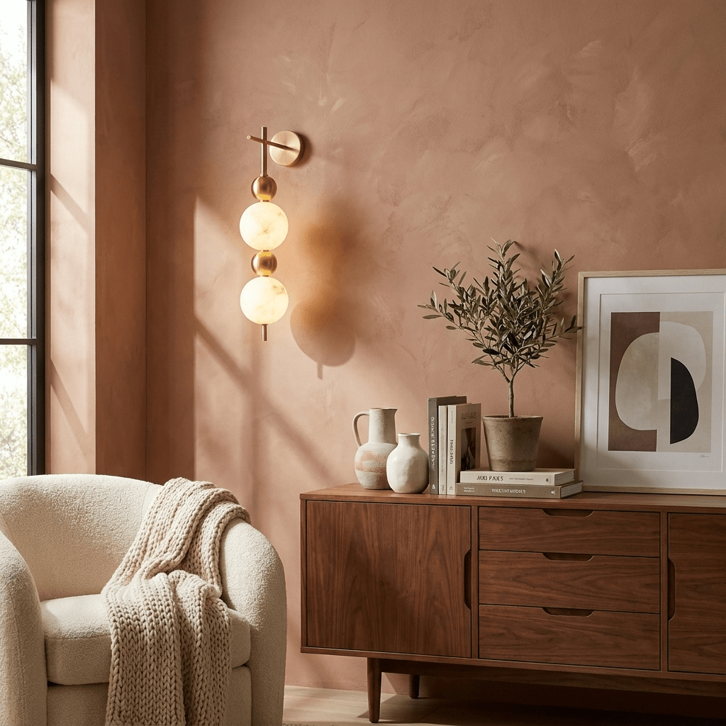 Beaded Wall Sconce — Wall Sconce | Maison Monashee — view 3