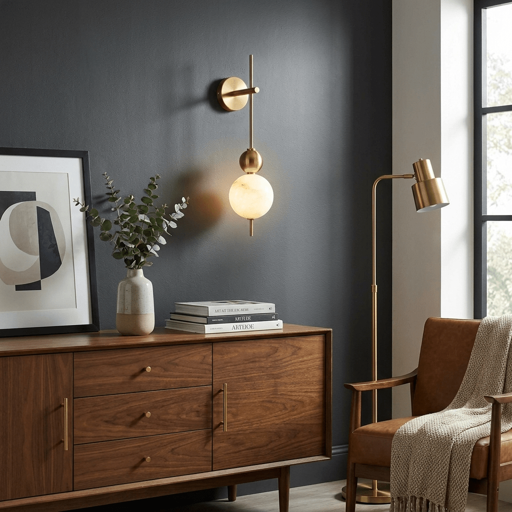 Beaded Wall Sconce — Wall Sconce | Maison Monashee — view 4