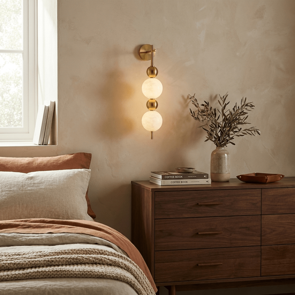Beaded Wall Sconce — Wall Sconce | Maison Monashee — view 2